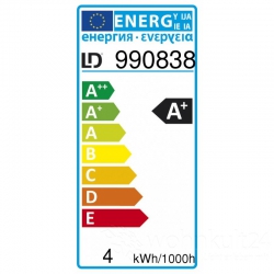 Liluco 08130 LED 4W E27 Leuchtmittel Röhre Retrofit