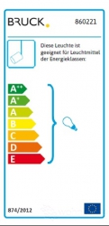 Bruck BLOP / SPOT 120° AC C-R Deckeneinabuleuchte