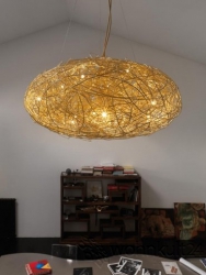 Catellani & Smith Fil de Fer Ovale 70cm Pendel LED